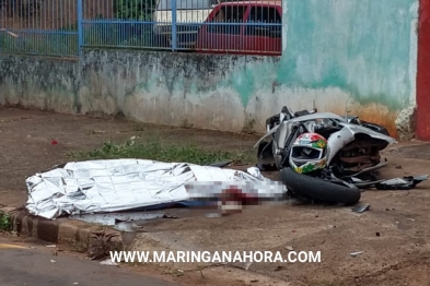 foto de Jovem pega moto emprestada e morre em acidente em Maringá