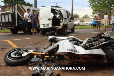 foto de Jovem pega moto emprestada e morre em acidente em Maringá