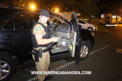 foto de Mãe e filho são presos com armas, munições e caminhonete clonada em Maringá