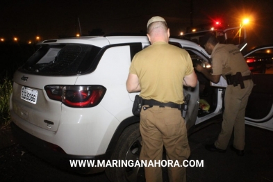 foto de Motorista com sinais de embriaguez é preso após tentar atropelar a esposa com filho no colo em Maringá