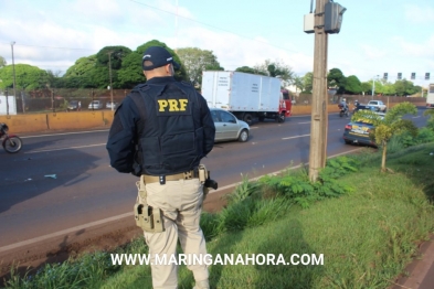 foto de Motociclista bate em traseira de carro e fica em estado grave em Sarandi