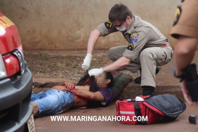 foto de Jovem é baleado em frente de casa por dupla que passava de moto em Sarandi