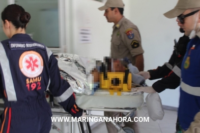 foto de Motociclista que ficou ferido após bater na traseira de carro morre no hospital em Sarandi