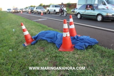 foto de Idoso de 81 anos morre atropelado ao atravessar a BR-376, em Marialva