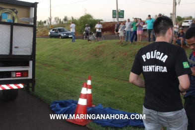 foto de Idoso de 81 anos morre atropelado ao atravessar a BR-376, em Marialva