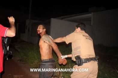 foto de Homem é esfaqueado após defender gestante agredida pelo marido em Sarandi – O agressor foi preso