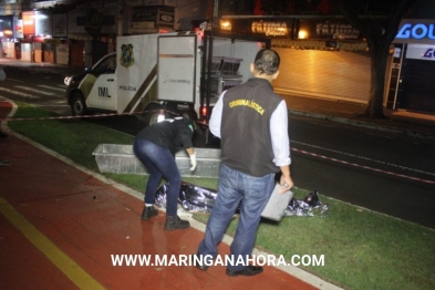 foto de Polícia Civil vai instaurar inquérito para apurar a morte de homem no centro de Maringá