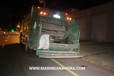 foto de Motorista atropela gari e foge sem prestar socorro em Maringá