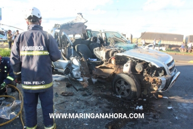 foto de Acidentes registrados na BR-376 deixaram motociclista e passageira de caminhonete gravemente feridos