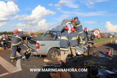 foto de Acidentes registrados na BR-376 deixaram motociclista e passageira de caminhonete gravemente feridos