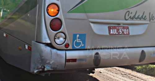 Motociclista sofre ferimentos graves ao bater na traseira de ônibus em Maringá