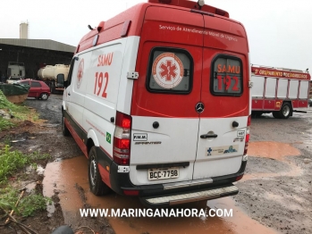 foto de Funcionário de lava-jato em Maringá, é resgatado de dentro de tanque de caminhão após passar mal