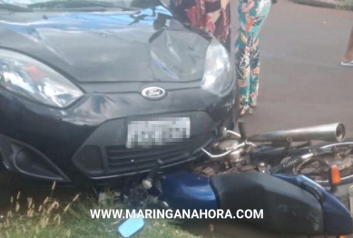 foto de Morre no hospital o motociclista que sofreu acidente no Jardim Ipanema em Maringá