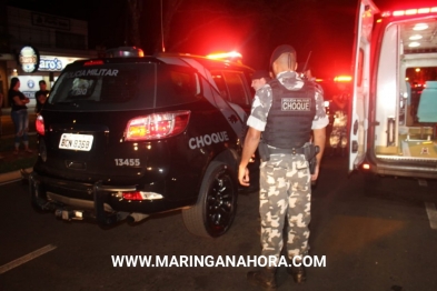 foto de Comerciante é baleado na cabeça na frente do filho durante jogo de baralho em Maringá