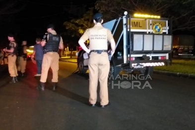 foto de Rapaz é executado a tiros ao desembarcar de Uber na Avenida São Judas Tadeu em Maringá