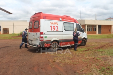 foto de Funcionário sofre ferimentos graves após descarga elétrica durante trabalho em Nova Esperança