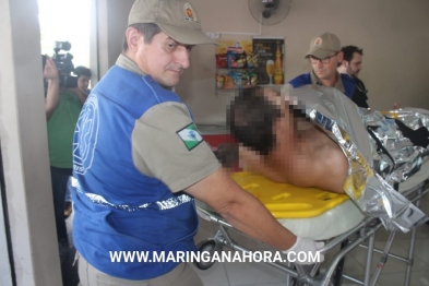 foto de Jovem é baleado nas costas durante tentativa de homicídio em Maringá