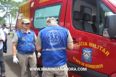 foto de Jovem é baleado nas costas durante tentativa de homicídio em Maringá