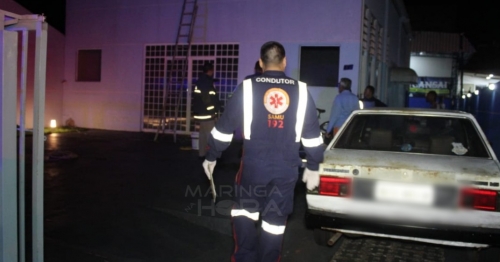 Homem leva choque elétrico durante o trabalho em igreja de Maringá