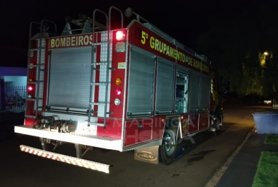 foto de Homem leva choque elétrico durante o trabalho em igreja de Maringá