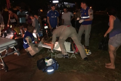 foto de Irmãs de 56 e 62 anos são atropeladas por moto em Maringá