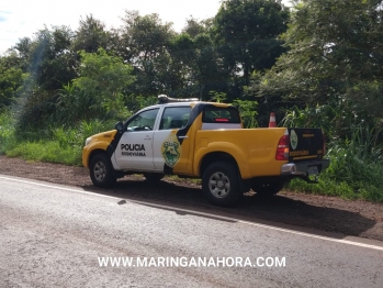 foto de Quatro operários ficam feridos em acidente de trabalho nas obras de duplicação da PR-323 entre Paiçandu e Água Boa