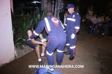 foto de Após se negar a pagar conta em bar, homem é agredido em Maringá