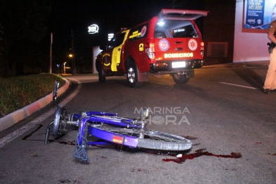 foto de Polícia investiga acidente envolvendo ciclista em Maringá