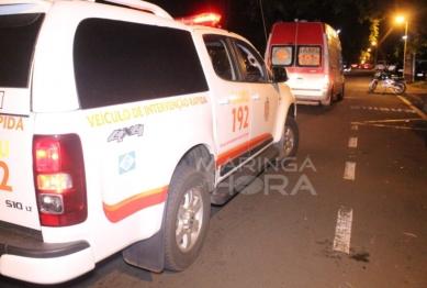 foto de Cinco anos após sofrer grave acidente, motociclista volta para UTI, após novo acidente de moto em Maringá