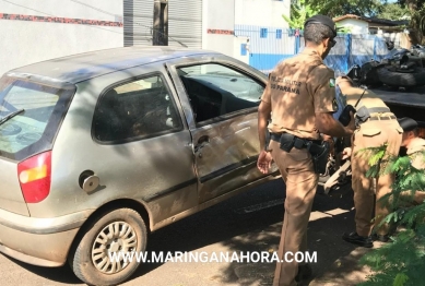 foto de Motociclista fica gravemente ferido após colidir contra veículo em Maringá