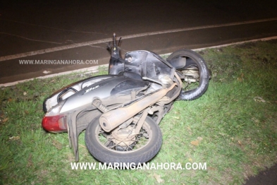 foto de Motociclista é entubado após sofrer ferimentos graves durante queda de moto em Maringá