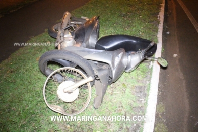 foto de Motociclista é entubado após sofrer ferimentos graves durante queda de moto em Maringá