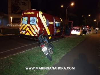 foto de Motociclista é entubado após sofrer ferimentos graves durante queda de moto em Maringá