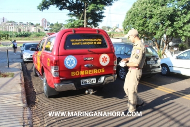 foto de Homem é esfaqueado em Maringá; ele falou à polícia que foi vítima de assalto