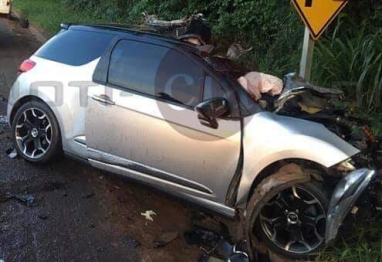 foto de Morre no hospital a segunda vítima do acidente de domingo na PR-323 próximo à Tapejara