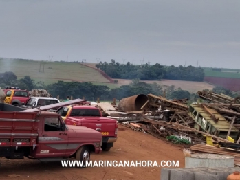 foto de Fatalidade - Morador de Sarandi morre atropelado em pátio de Ferro Velho em Marialva