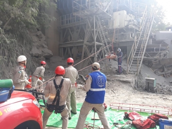 foto de Acidente de trabalho deixou um operário de 24 anos gravemente ferido em Maringá 