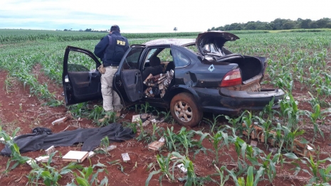 foto de PRF apreende 3,5 toneladas de drogas e 5,9 milhões de carteiras de cigarro no 01º trimestre do ano no Paraná