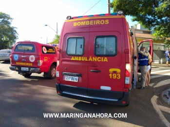 foto de Trabalhador cai de poste ao sofrer descarga elétrica em Maringá