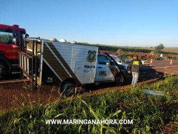 foto de Feriado violento na rodovia PR-323, um idoso morreu e três pessoas ficaram feridas após grave acidente entre Água Boa e Doutor Camargo