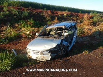 foto de Feriado violento na rodovia PR-323, um idoso morreu e três pessoas ficaram feridas após grave acidente entre Água Boa e Doutor Camargo