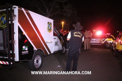 foto de Homem é morto com facada no pescoço em Maringá, a polícia suspeita de vingança