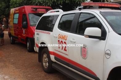 foto de Homem morre durante incêndio em residência em Sarandi