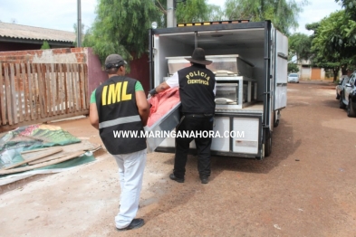 foto de Homem morre durante incêndio em residência em Sarandi