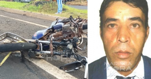 Motociclista na contramão morre após colidir de frente com carro na BR-376 entre Iguatemi e Mandaguaçu