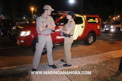 foto de Criminoso é baleado na bunda ao tentar tomar arma de policial durante abordagem em Maringá