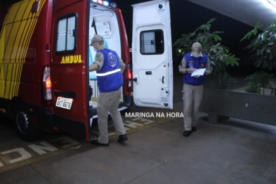 foto de Homem sofre tentativa de homicídio e é atingido por golpes de faca em Maringá