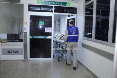 foto de Homem sofre tentativa de homicídio e é atingido por golpes de faca em Maringá