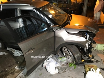 foto de Bandidos roubam carro e se envolve em acidente no Jardim Liberdade em Maringá