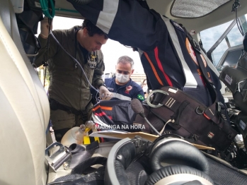 foto de Trabalhador é atropelado enquanto fazia manutenção de rodovia em Mandaguaçu